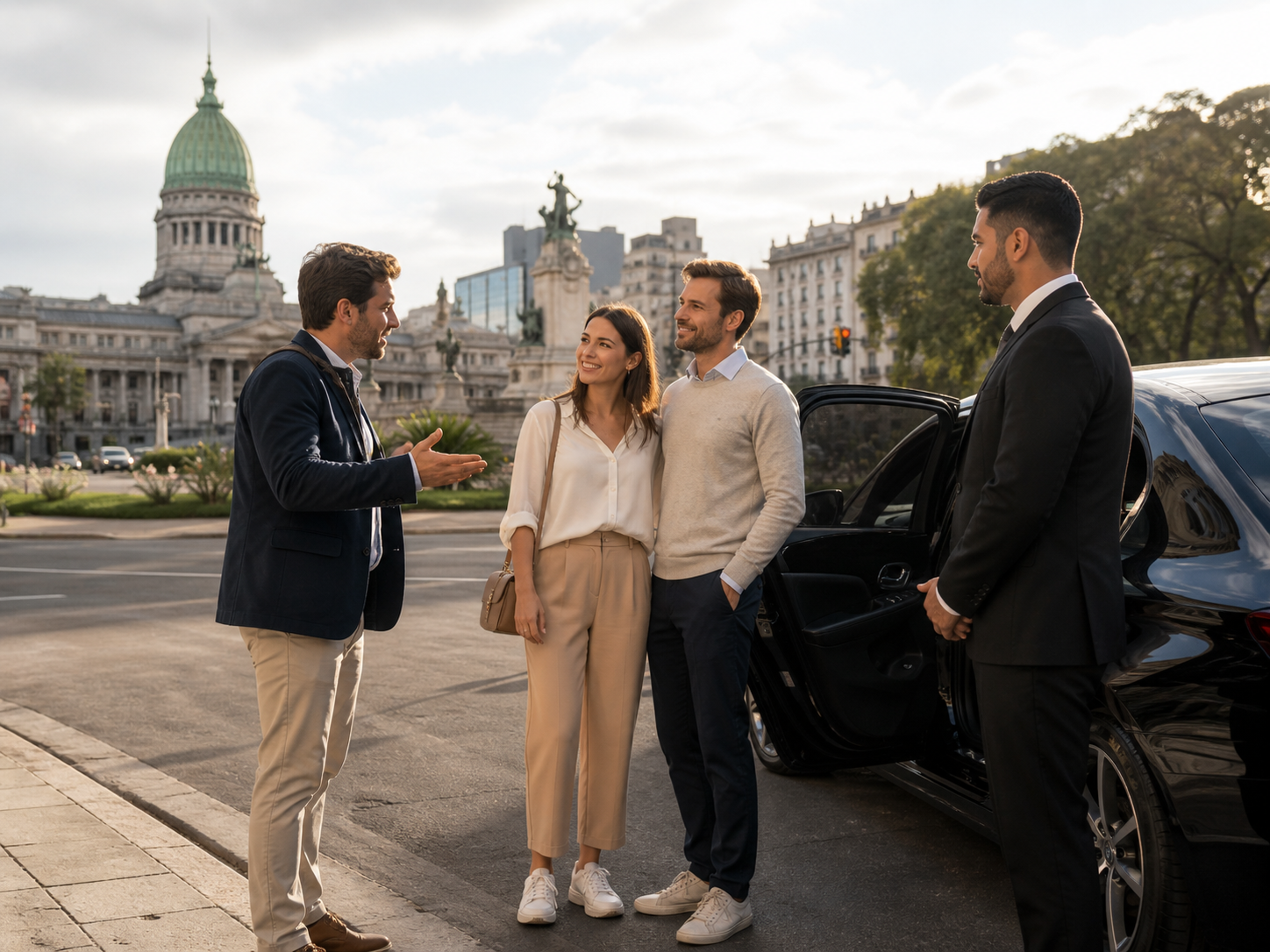 Visitantes recorriendo Buenos Aires con PrimTour